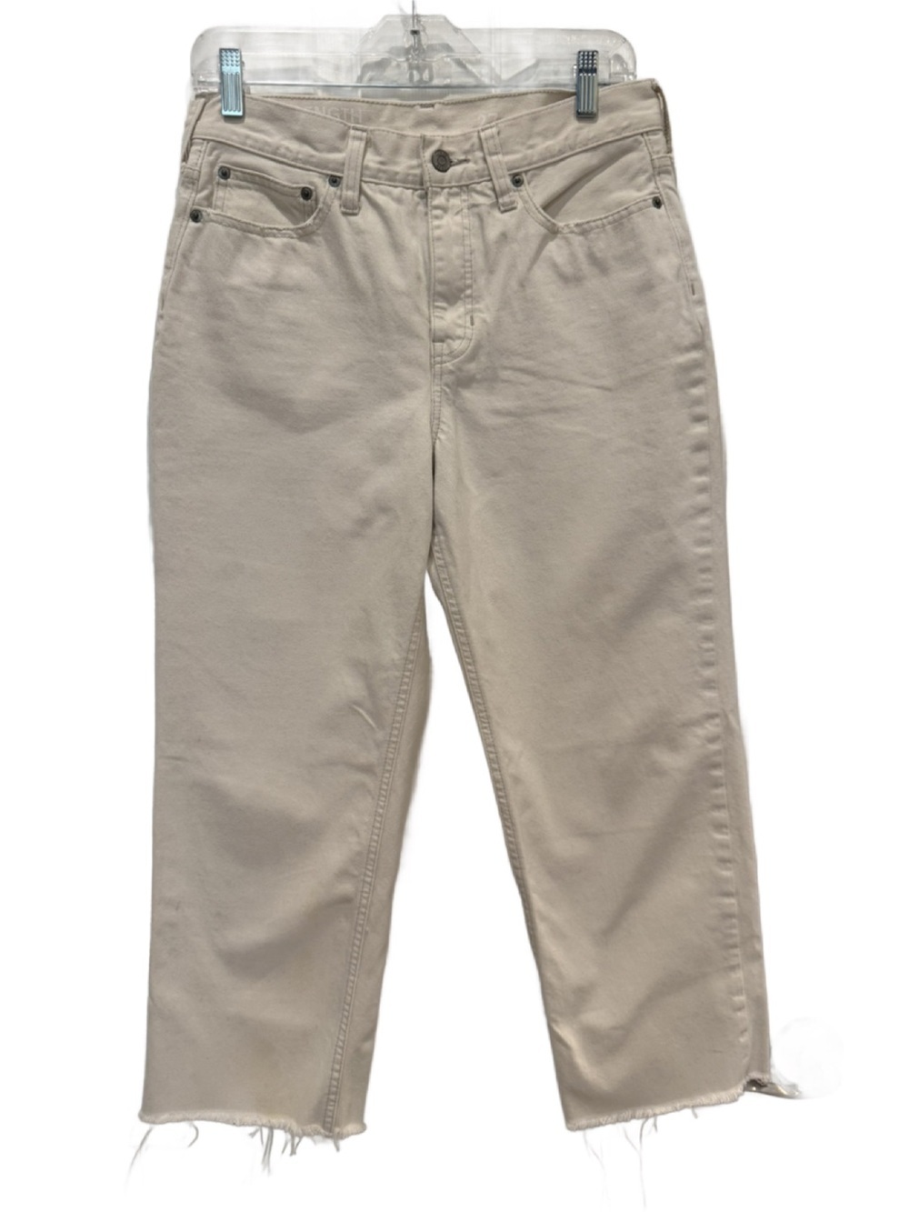 J Crew Women’s Raw Hem Cropped Jeans